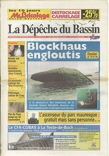 La dépêche du Bassin, Septembre 2005