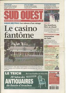 Sud-Ouest, Juillet 2005