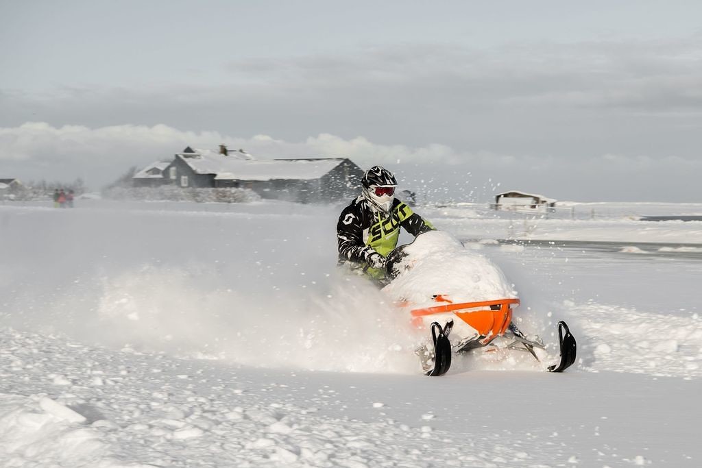 Skidoo à Blikastigur