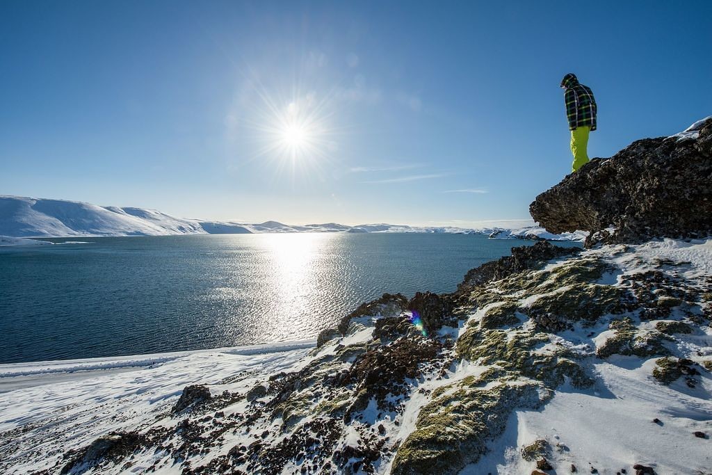 Kleifarvatn lake view