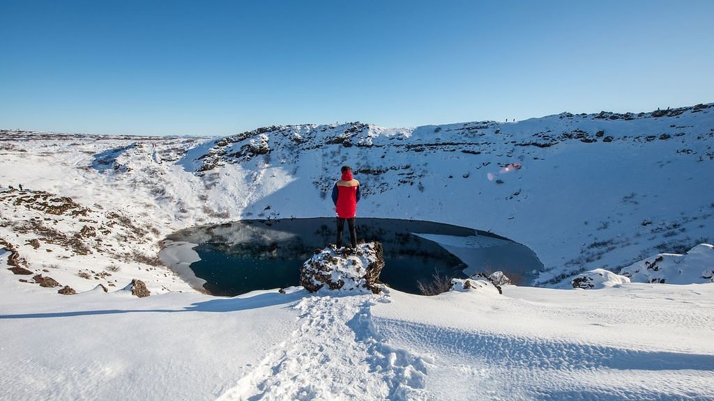 Kerið vulcano