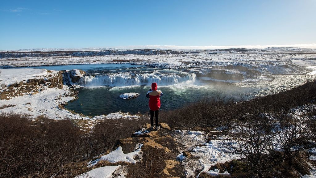 Faxi (Vatnsleysufoss) waterfall