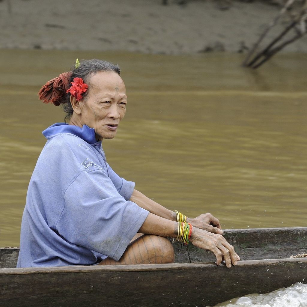 Vieil homme Mentawaï