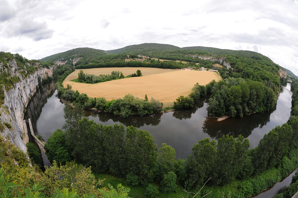 Bras du Lot près de Saint Cirq Lapopie